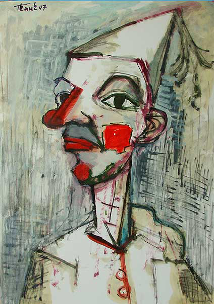 Clown by Lubomir Tkacik