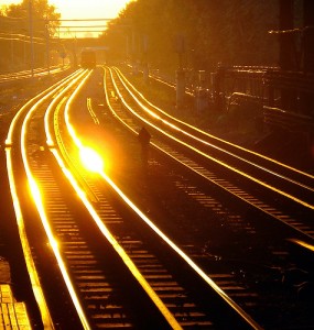 East Ham Station at Sunrise