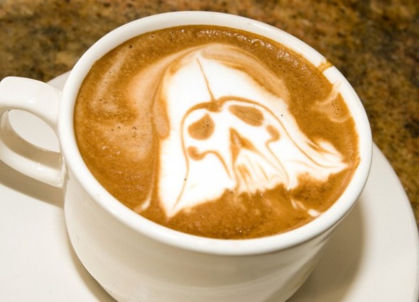 Darth Vader Latte