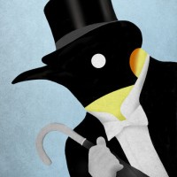 Penguin Dressed Up